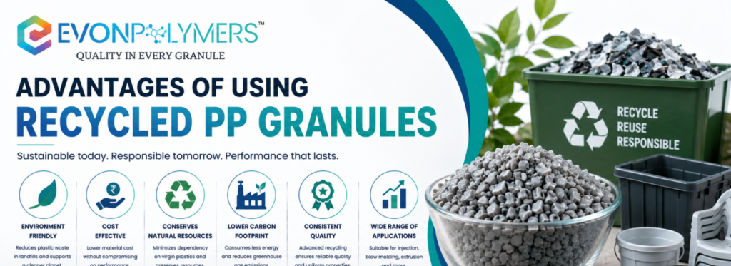 Advantages of Using Recycled PP Granules