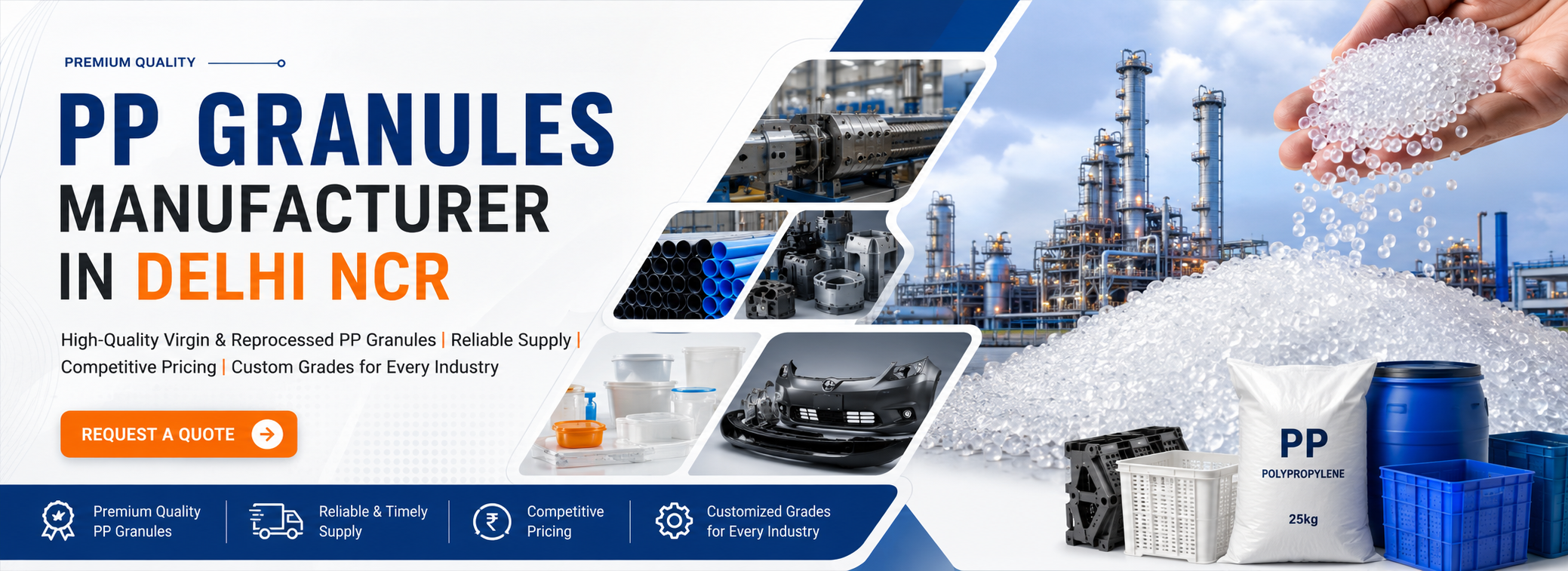 PP Granules Manufacturer in Delhi NCR