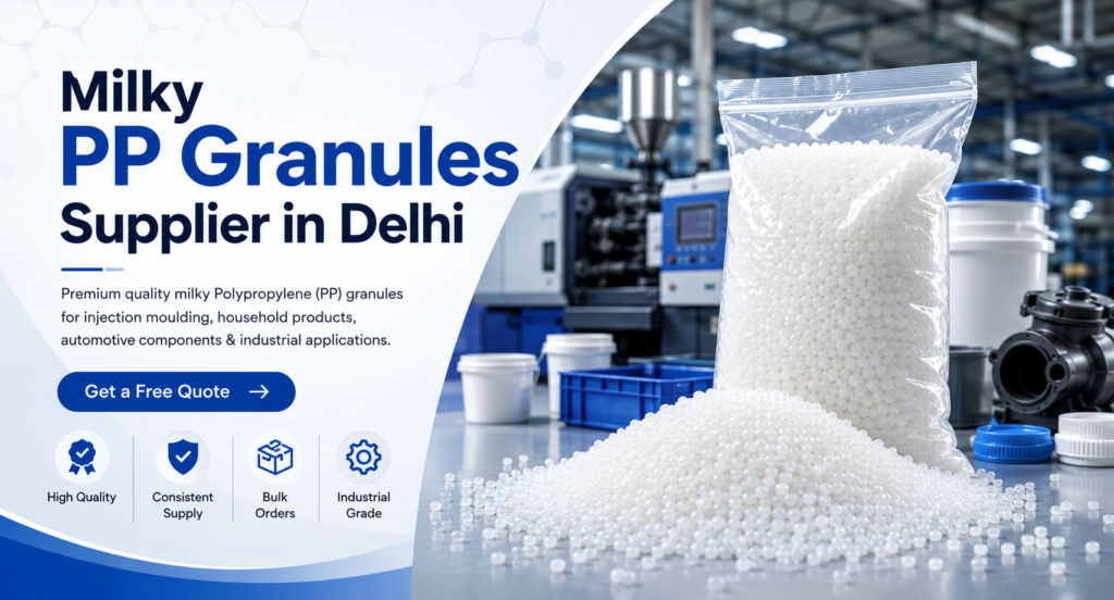 Milky PP Granules Supplier in Delhi