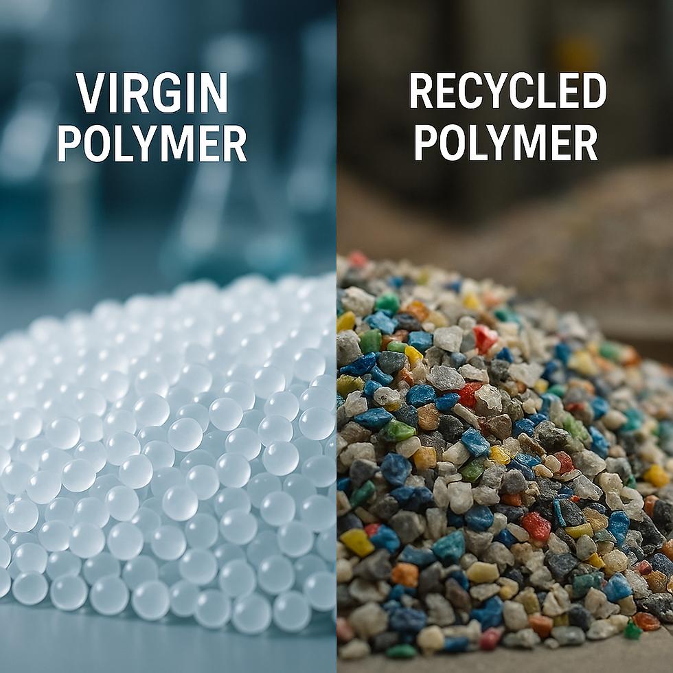 Virgin vs Recycled PP Granules