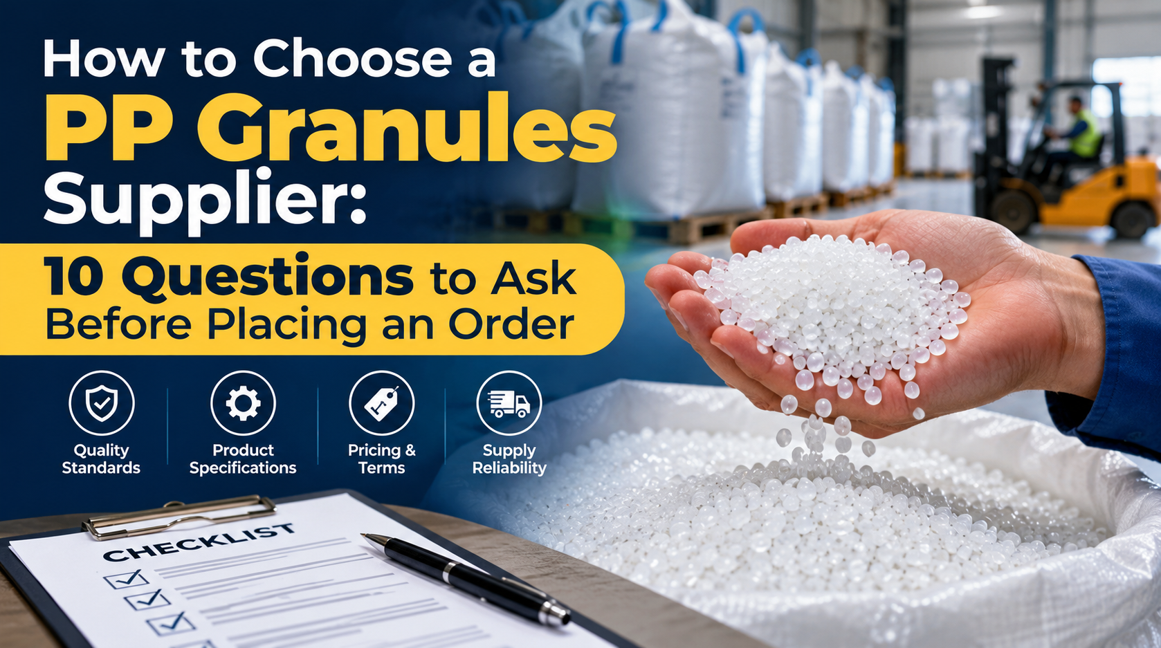 How to Choose a PP Granules Supplier